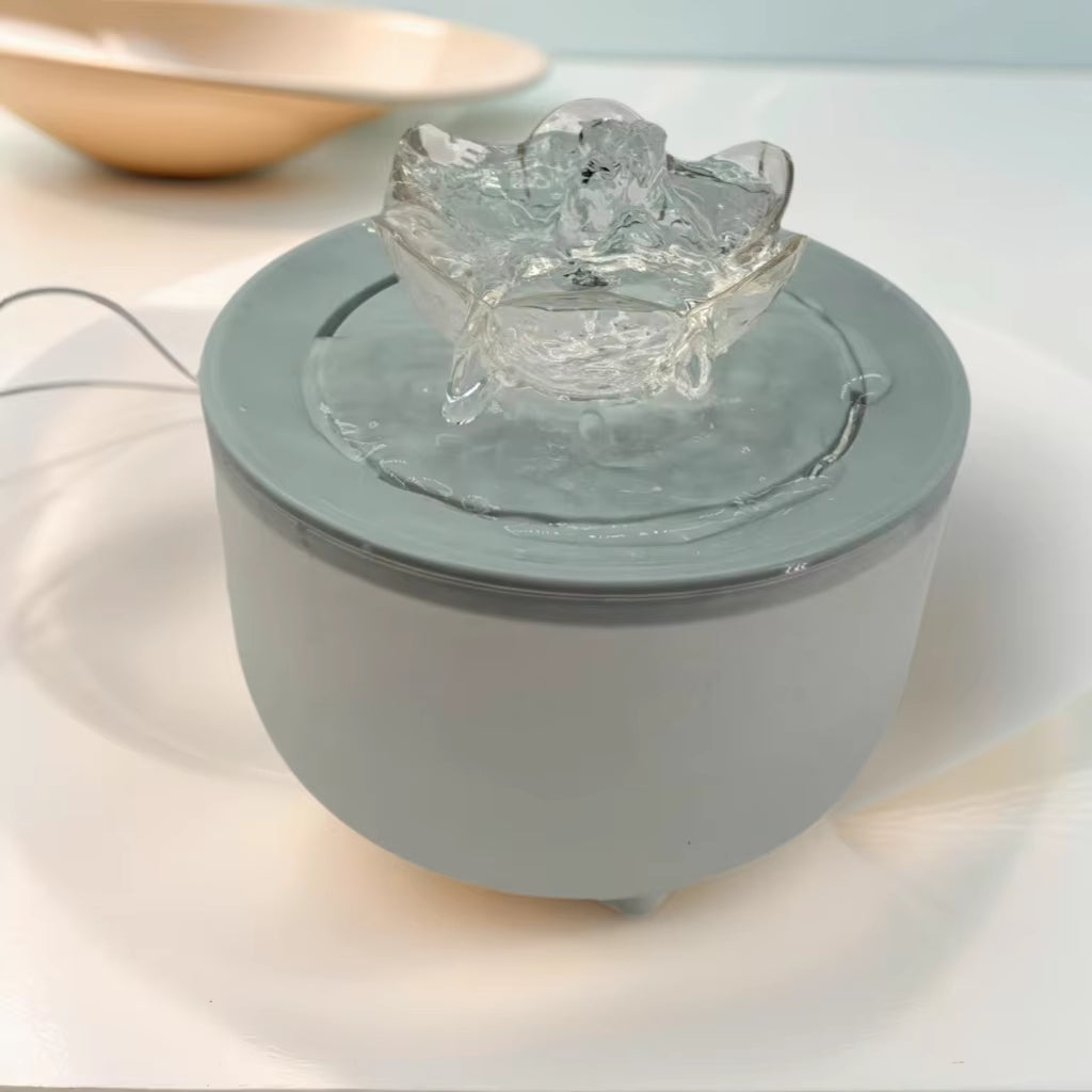 Automatic USB Electric Cat Water Fountain with 1200ml Capacity and Silent Filtration System