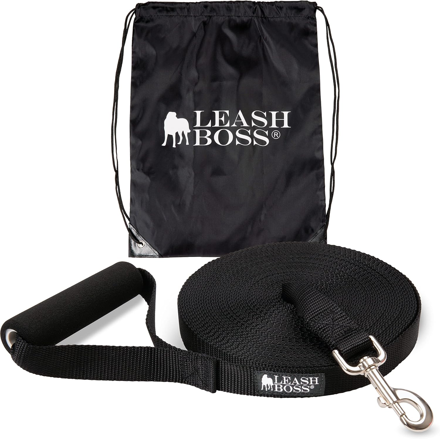 Elevate Your Dog Training with the Free Range 30 Ft Long Leash and Stylish Drawstring Backpack - Perfect for Large Dogs!